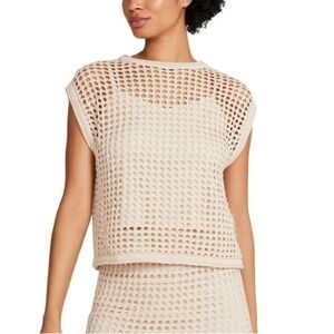 Steve Madden Ladies Crochet Top